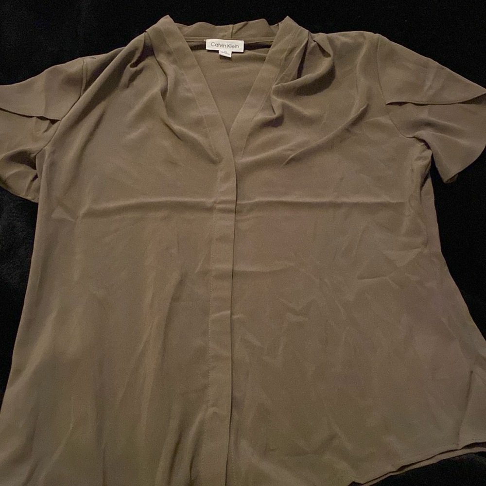 Calvin Klein Green Blouse